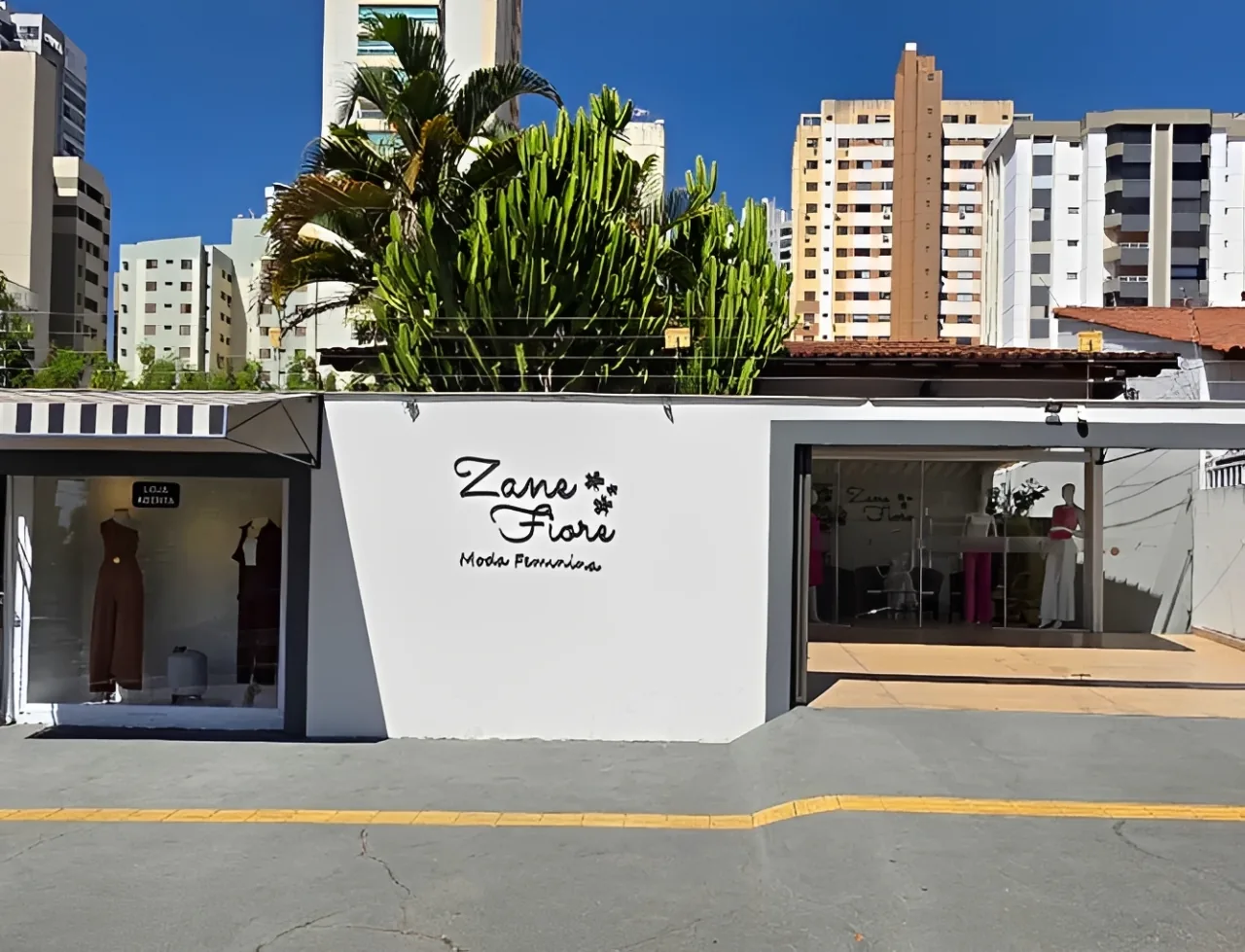 Fachada da Zane Fiore em Goiânia